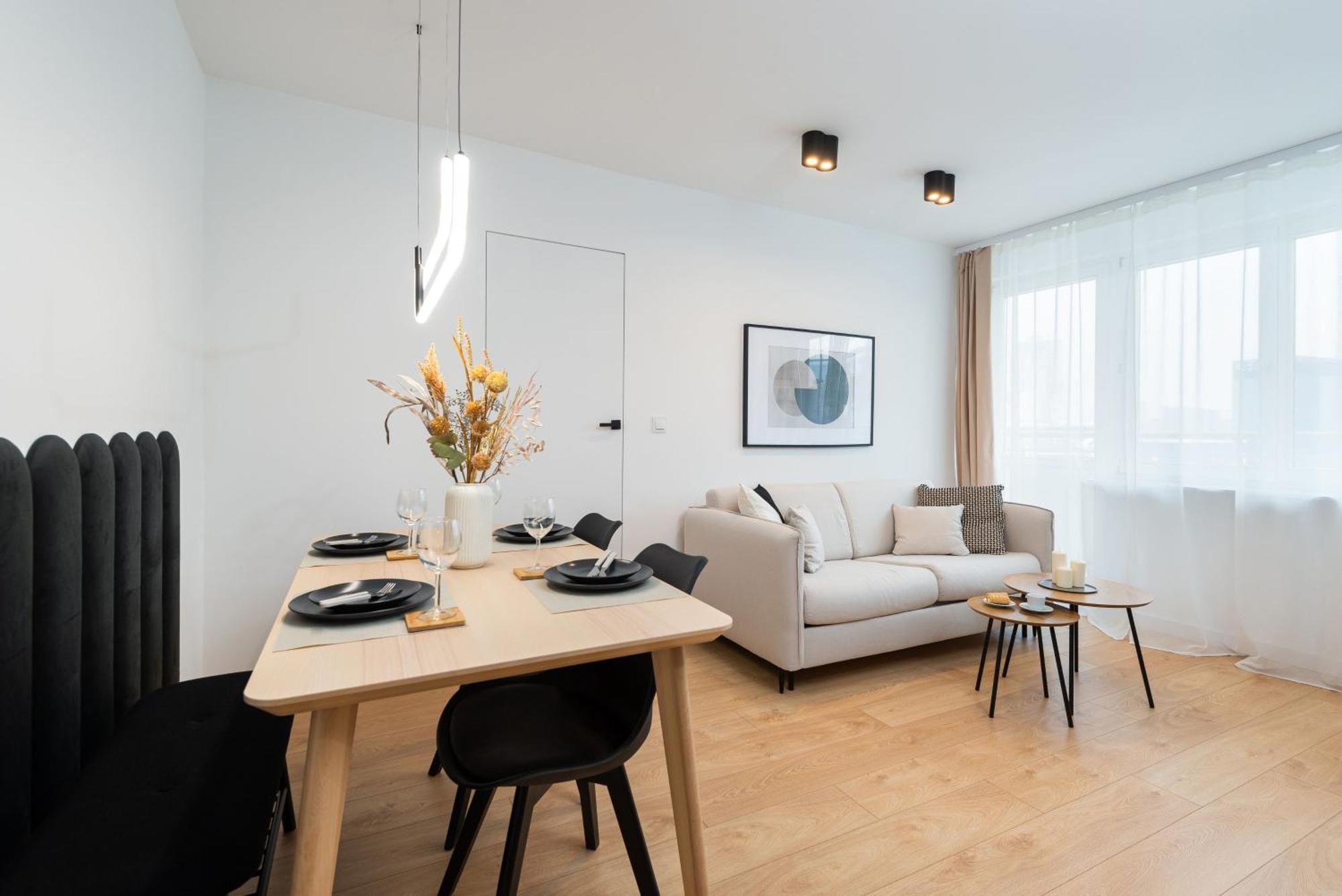 Kairos Apartments - New York Premium- Darmowy Parking, Scisle Centrum, Spodek 卡托维兹 外观 照片